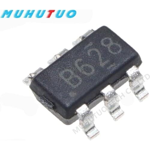 10PCS MT3608 Screen printing B628 Patch SOT23-6 5V/ 1.2a mobile power chip