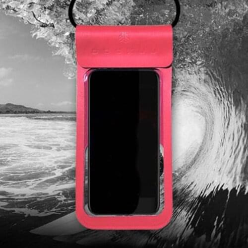 2020 6Inch Floating Airbag Swimming Bag Waterproof Mobile Phone Pouch Cell Phone Case For Swim Diving Surfing Beach Use