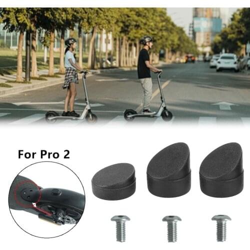 3pcs/set Mudguard Guard Screws Cases Scooter Rear Fender Screw Plug + Screw Cover For Xiaomi Pro 2 Electric Bike Accessories