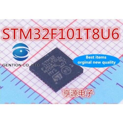 5PCS STM32F101 STM32F101T8U6 in stock 100% new and original