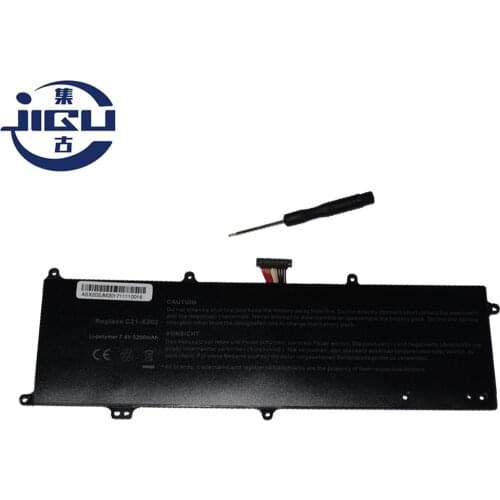 JIGU C21-X202 Laptop Battery X201E S200L3217E For ASUS S200LI236 For VivoBook X202E-CT006H S200 X201x Series ARM X202E-3E S200E