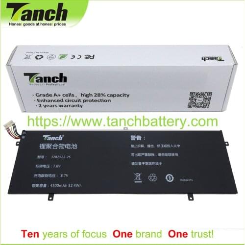 Tanch Laptop Battery for JUMPER 3282122-2S 3382122-2S EZbook 3SE Xiaoma 31 LB10 3 Pro V4 3S MB10 7.6V 2cell