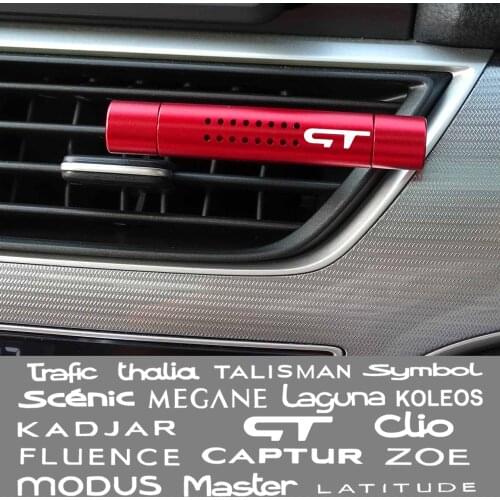 Car Aromatherapy For Renault Sport TRAFIC THALIA TALISMAN SYMBOL ZOE GT scenic Car Air Freshener Outlet Aromatherapy Clip Sticks
