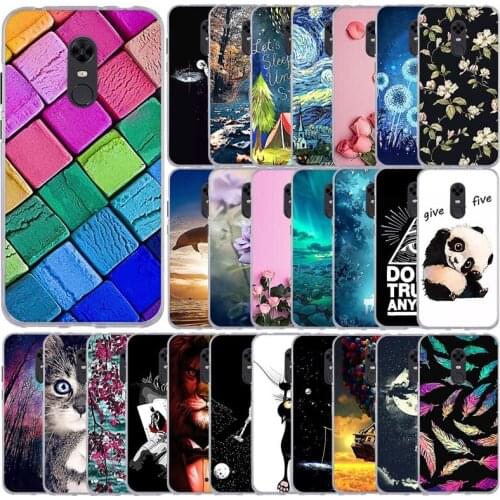 Case for Xiaomi Redmi 5 Plus Case Cover Silicon Phone Case for Xiaomi Redmi 5 Plus Cover Case Candy Funda for Redmi 5 Plus Coque