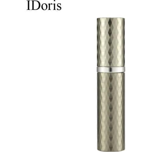 IDoris Mini Portable Refillable Perfume Spray Bottle Aluminum Makeup Water Atomizer Bottle Empty Container Travel Perfume Bottle