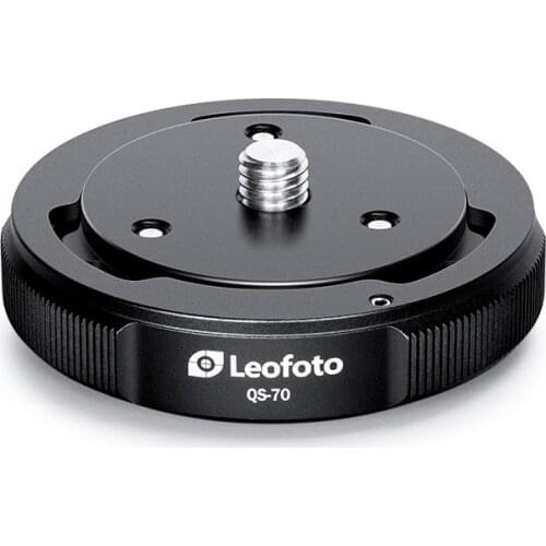 Leofoto QS-45/50/60/70 universal pan-tilt center axis slide rail rocker arm quick switching seat