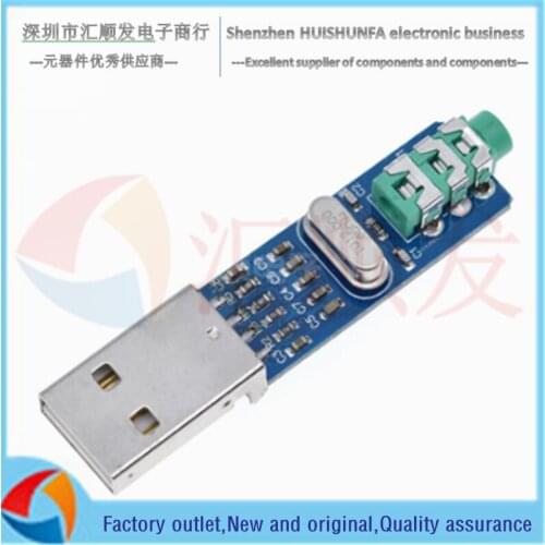 The MINI USB DAC decoder PCM2704 USB sound card simulates the DAC decoder board