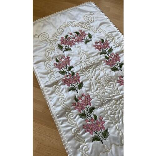 Embroideried Satin Prayer Rug Prayer Cross Stitch Processing Dowries Bohça Worship Thick Prayer Mat Islamic Worship Casual Large Model New 2021 Sewing