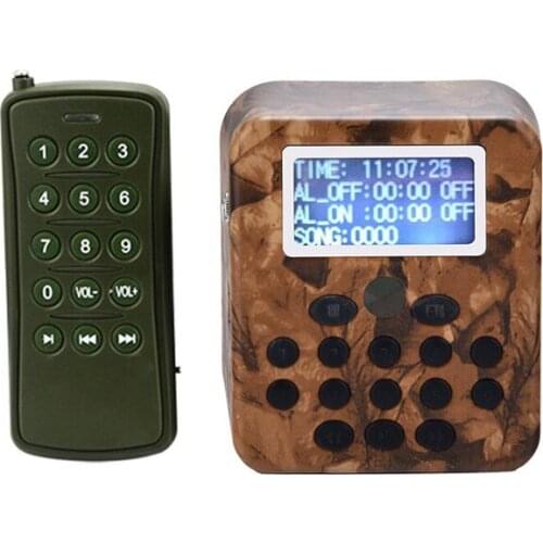 Hunting Bird Caller 50W Bird Sound Speaker Caller with Remote Control Built in 210 Caller Songs MP3 Bird Callers