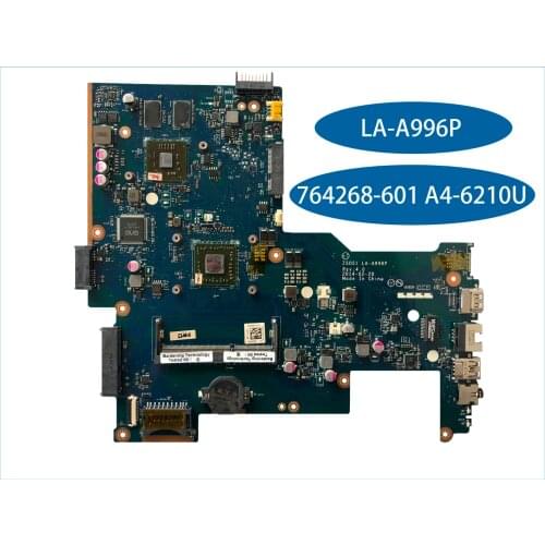 Original 764268-601 for HP Pavilion 15-G Laptop Motherboard ZS051 LA-A996P A4-6210U 8750M 1GB DDR3 100% Tested