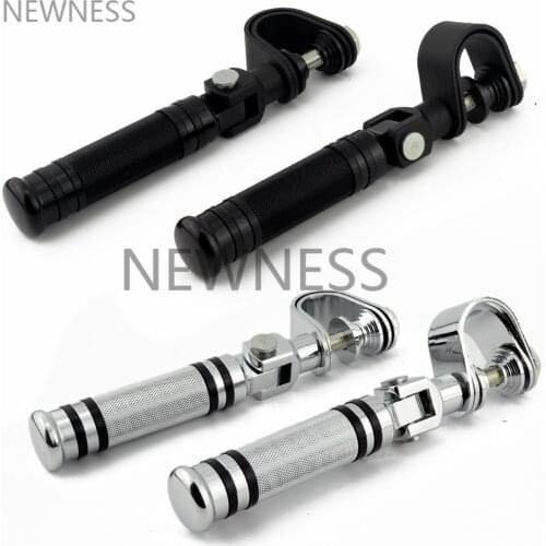Motorcycle 1.25" 32mm Highway Bar Foot Pegs Footrest With Mount For Harley Sportster Softail Suzuki Yamaha Honda GoldWing GL1500