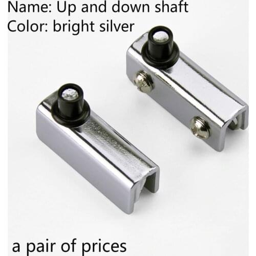 Free Opening Hinge Up and Down Shaft Hinge Glass Hardware Fittings Furniture Cabinet Door Single Double Door Glass Hinge