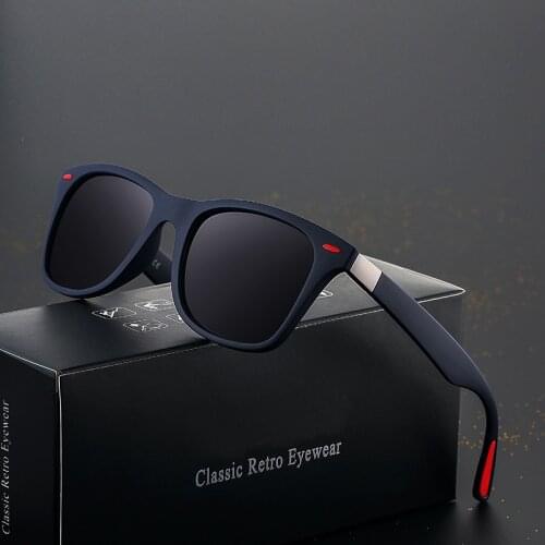Brand Design Driving Sunglasses New Fashion Mens Glasses Classic Retro Square Ladies Polarizing Sunglasses UV400 8083