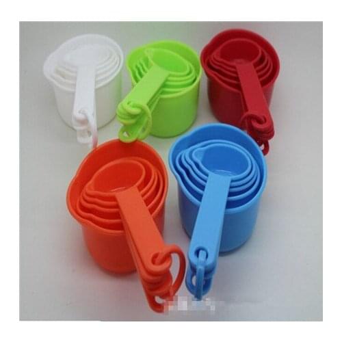 Super-Useful 5PCS Kitchen Colourworks Measuring Spoons Measuring Cups Spoon Cup Baking Utensil Set Kit Measuring Tools N1095