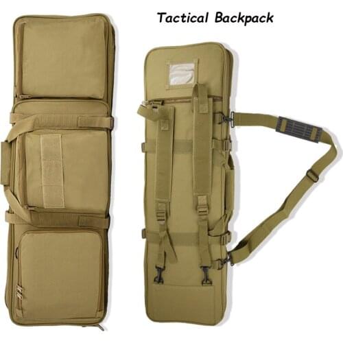 Tactical Backpack 1000D Nylon Molle Bag Pouch Military Gear Shooting Sniper Airsoft Gun Holster Rifle Case Hunting Accessories