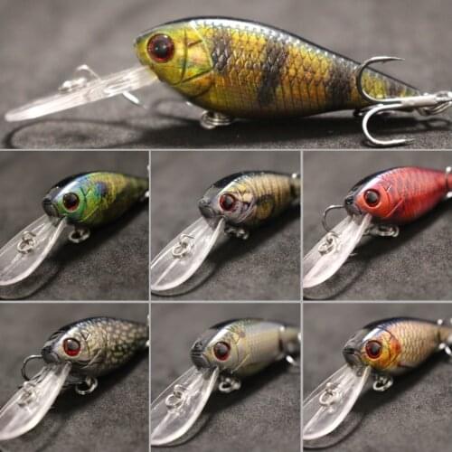 WLure 8g 8cm 3 Meters Depth Nature Color Transfer FH31 High End Hooks Wide Wobble with Deep Diving Carp Fishing HC549