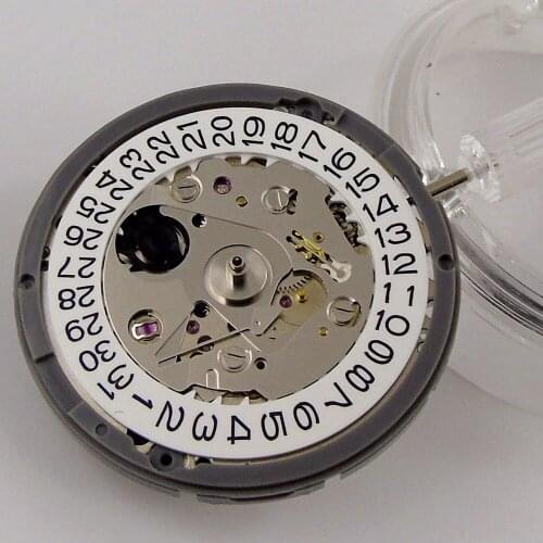 JAPAN NH35 NH35A Automatic Watch Movement Brand New black date window 24 jewels