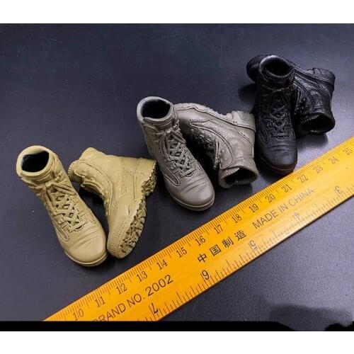 1/6 Scale Armys Combat Tactical Boots for 12''Figures DIY