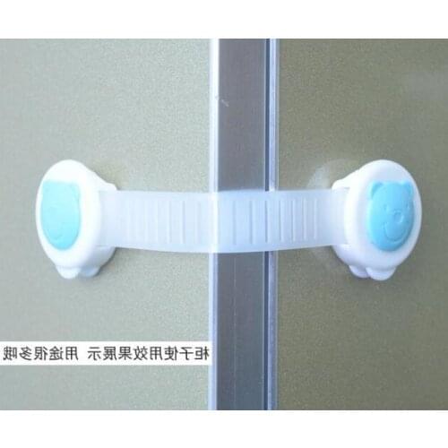 1 PCS Drawer Wardrobe Refrigerator Baby Safety Lock Kids Children Straps Protection Security Meuble Closet Fridge Door Lock