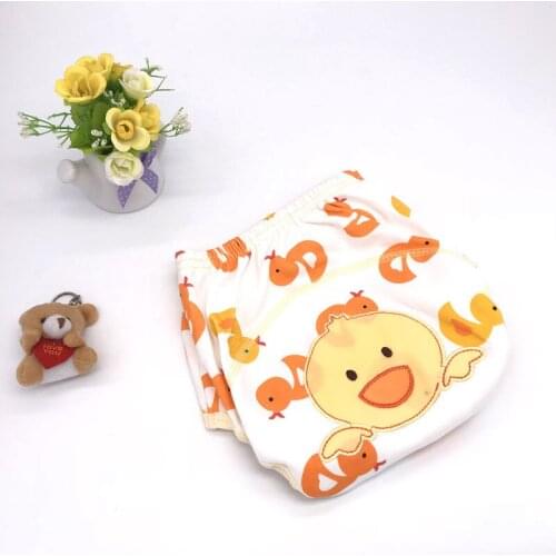 2pc/Lot Baby Training Pants Diaper Reusable Nappy Washable Cotton Learning Pants 19 Designs