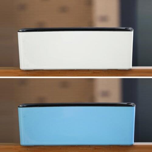 39cm Plastic Self Watering Planter Rectangular Flower Plant Pots