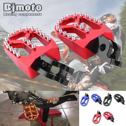 BJMOTO Motorcycle CNC Foot Pegs Rests Footrest Footpeg Pedals For HONDA CRF250L/M CRF250L CRF250M 2012-2019