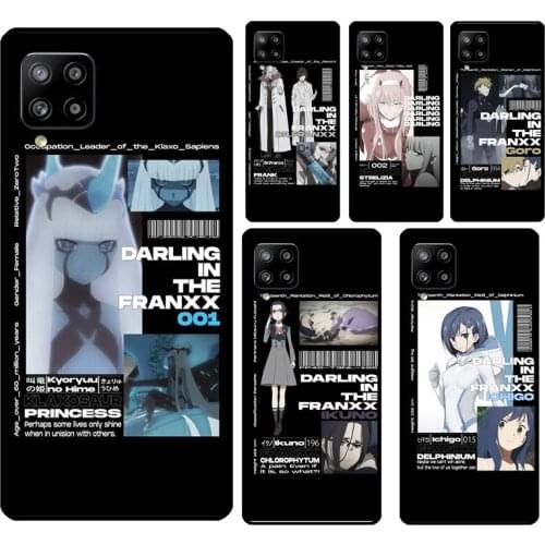 Zero Two Ichigo Hiro Darling in the Franxx Case For Samsung A12 A32 A42 A52 A72 A71 A51 A41 A31 A70 A50 A40 A30S A02S A20e A21S