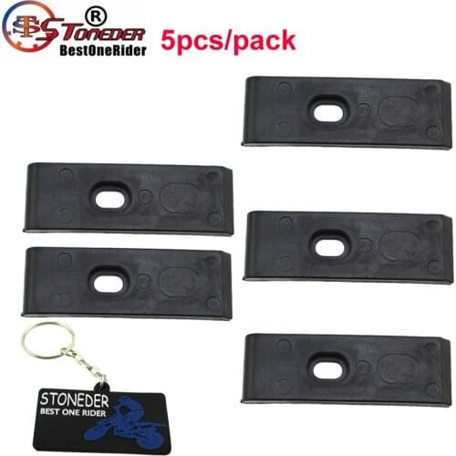 STONEDER Black Nylon Chain Slider Swing Arm Guard Protector For 50cc 70cc 90cc 110cc 125cc 140cc 150cc 160cc SSR Dirt Bikes