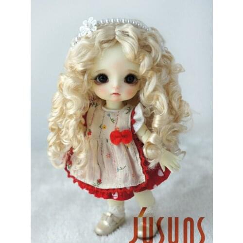 JD073 1/8 1/6 Long curly classic BJD wigs for size 5-6inch 6-7inch doll Fashion Synthetic mohair hair doll accessories