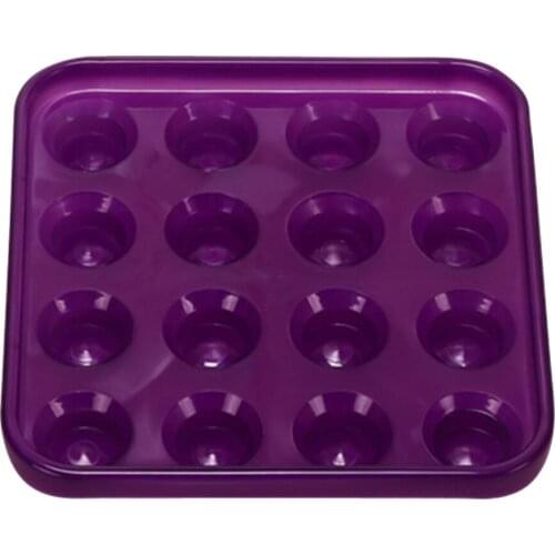 Ball Tray for 16 Pool & Snooker Table Balls - 5 Colors for Choice