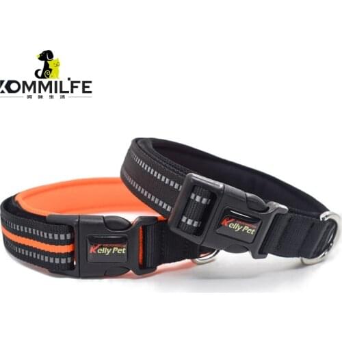 Nylon Reflective Dog Collar Breathable Mesh Dog Collars and Leash Set Pet Training Rope For Small Medium Large Dogs Puppy Collar