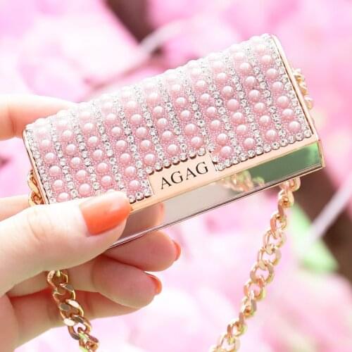 Charming Aristocratic Chain Bag Lipstick Velvet Texture Waterproof Matte Nude Makeup Long lasting Mirco-carving Paste Lipstick