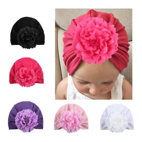 On sale 1pcs newborn photo props Bohemia Style Bohemian Daisy Flower Baby Bowknot Hat Cute Crochet Beanie India Cap
