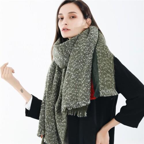 200*67cm Cashmere imitation Shawl Scarf Autumn Winter Scarves Men Foulard Square Hijab Ladies wrap muffler pareo female hijab