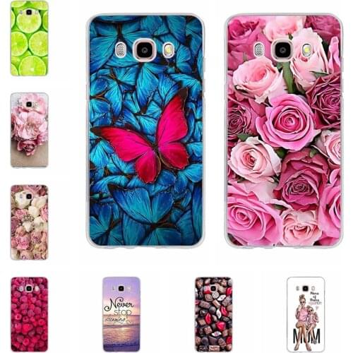 Silicone Case For Samsung Galaxy J7 2016 Case J710 J710F SM-J710F Cover Samsung J7 2016 Cover Funda Full Protective Bumper Coqa