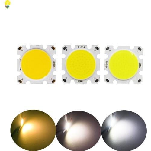 New 28x28mm high power bright LED COB Chip Lighting Source 15W 20W 30W for outdoor indoor Downlight Rail Lighting Ceiling Lamp
