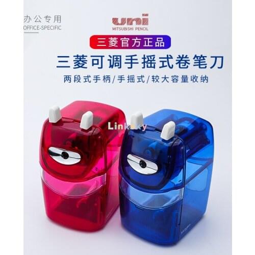 Uni Portable Pencil Sharpener KH-30,primary School Students Sketch , Adjustable Thickness, Compact, Quiet, Durable Design