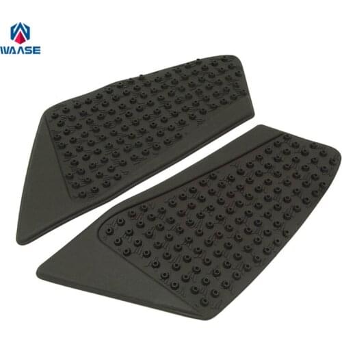 Waase Motorcycle Tank Pad Protector Sticker Decal Gas Knee Grip Tank Traction Pad Side For Yamaha MT-10 MT10 2016 2017