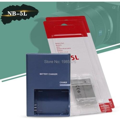 2pcs NB-5L NB 5L nb-5l For Canon Rechargeable Camera Battery + CB-2LXE charger For Canon 900 Ti SD790 IS SD950 SD900 SD990