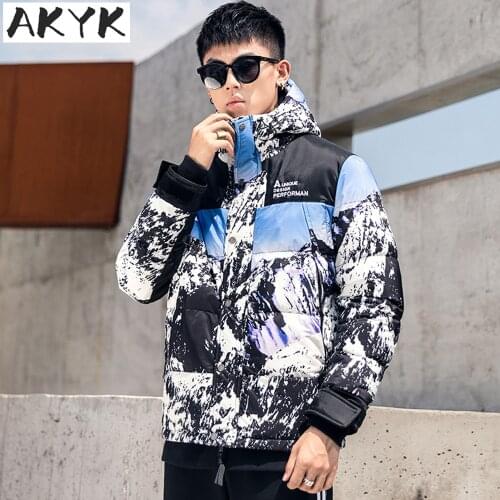 Winter casual down jackets