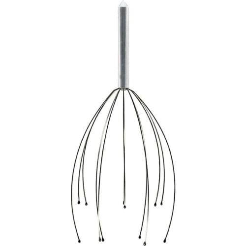 2Pcs Head Relax Massager Healing Neck Claw Anti-stress Pain Relief Octopus Scalp Stimulate Blood Circulate Best Gift for Parents