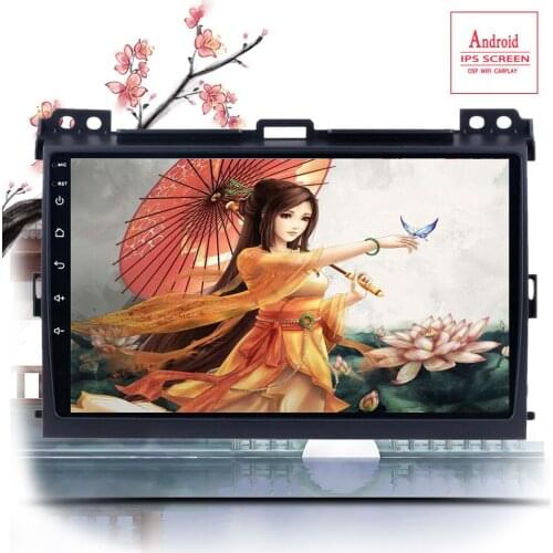9" Screen android 10.0 For Toyota LAND CRUISER Prado 120 2002 20030 2004 2005 2006 2007 2009 car Multimedia radio gps dvd Player