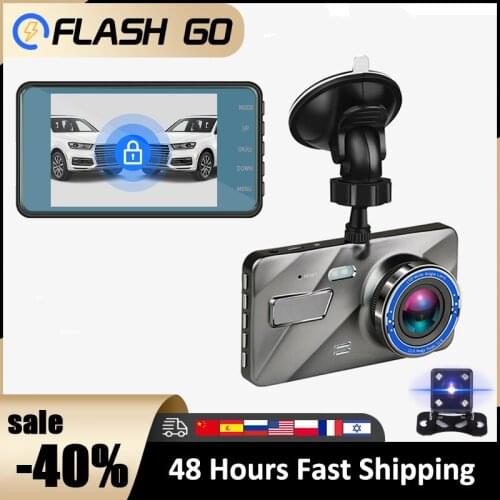 Dash Cam CAR Video Recorder 3 in 1 Rear View Registrar Dual Camera DVR Dash Camera 3.6" Inch 1080P HD WDR Night Vision