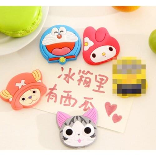 DL JB139 Korean lovely sprout creative three dimensional magnetic buckle fridge Stationery office supplies for students