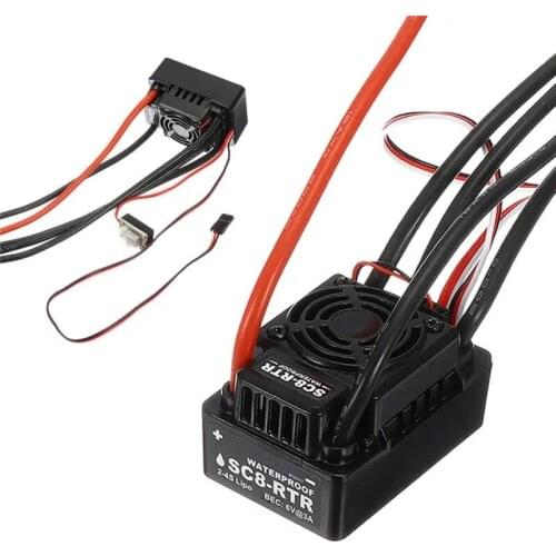 EZRUN WP SC8 RTR 120A Waterproof Speed Controller Brushless ESC For RC Car Truck Parts