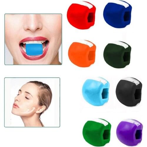 Face Masseter Jawline Exerciser Facial Neck Toning Ball Mouth Jawline Exercise Jaw Muscle Trainer For Double Chin Remover
