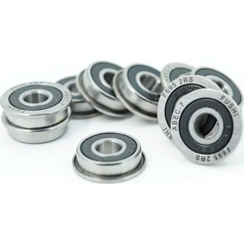 50Pcs Set Bearing 606zz 40PCS + 625zz 10PCS F695RS 40PCS +625RS 10PCS ABEC-5 Ball Bearings For VORON Mobius 2/3 3D Printer