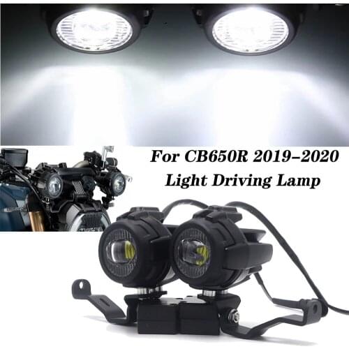 For Honda CB650R CB650 R CB 650R CB 650 R cb650r 2019 2020 Motorcycle Light LED Driving Headlight Fog Light Auxiliary Lamp