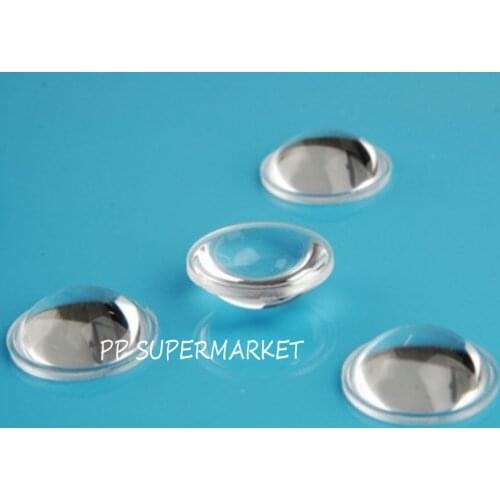 50pcs/lot High Power LED lens 23mm convex lens pmma led lens for DIY