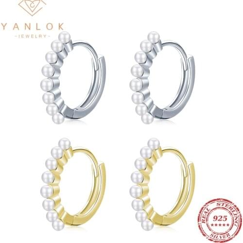 Женские золотые серьги YANLOK China At AliExpress